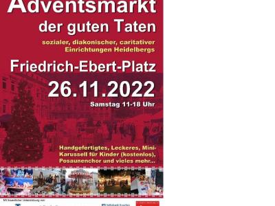 Plakat Adventsmarkt der guten Taten 2022